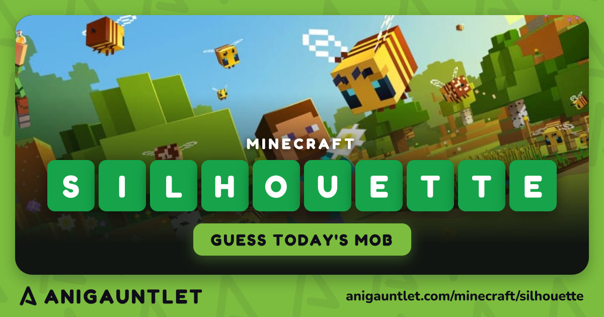 Silhouette - Daily Minecraft Quiz | AniGauntlet